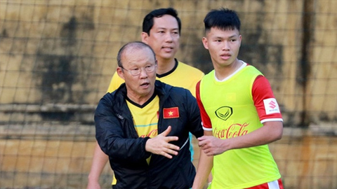 Thầy trò HLV Park miệt mài luyện tập hướng tới AFF Cup 2018.