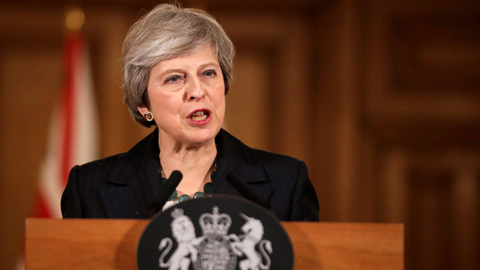 Thủ tướng Anh Theresa May.  Ảnh: Reuters