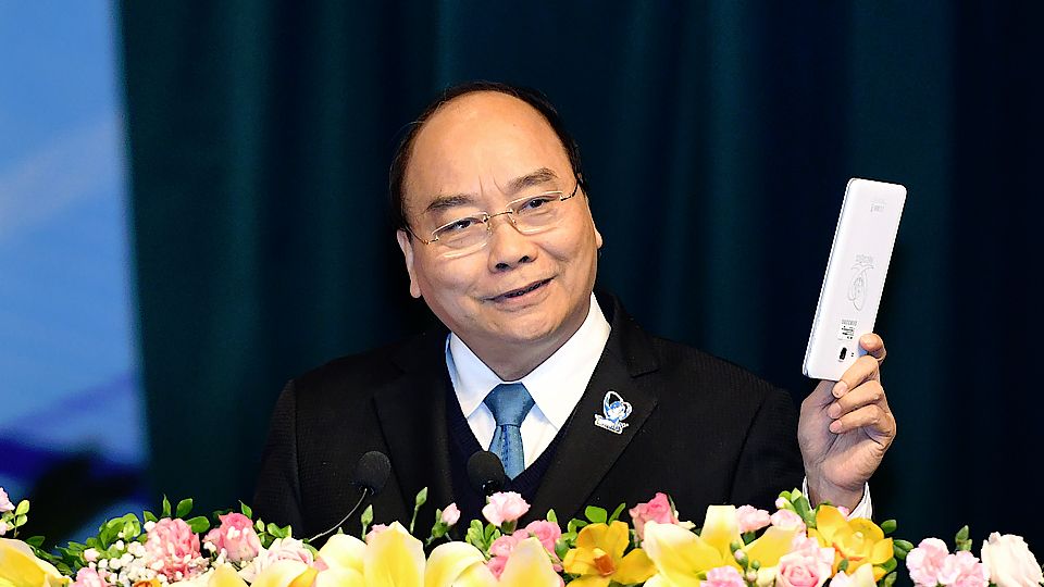 Thủ tướng Nguyễn Xuân Phúc đánh giá cao Đại hội đã áp dụng CNTT trong phương thức tuyên truyền