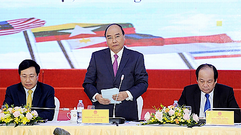 Thủ tướng Nguyễn Xuân Phúc phát biểu ý kiến tại buổi lễ