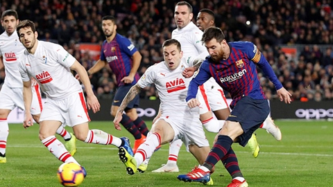 Messi lập nên một cột mốc mới ở La Liga.