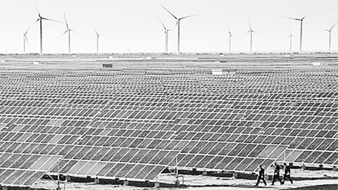Dự án sản xuất năng lượng tái tạo ở Ai Cập. Ảnh Nuclear New Net