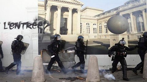 Pháp tăng cường triển khai cảnh sát chống bạo động ở thủ đô Pa-ri.
