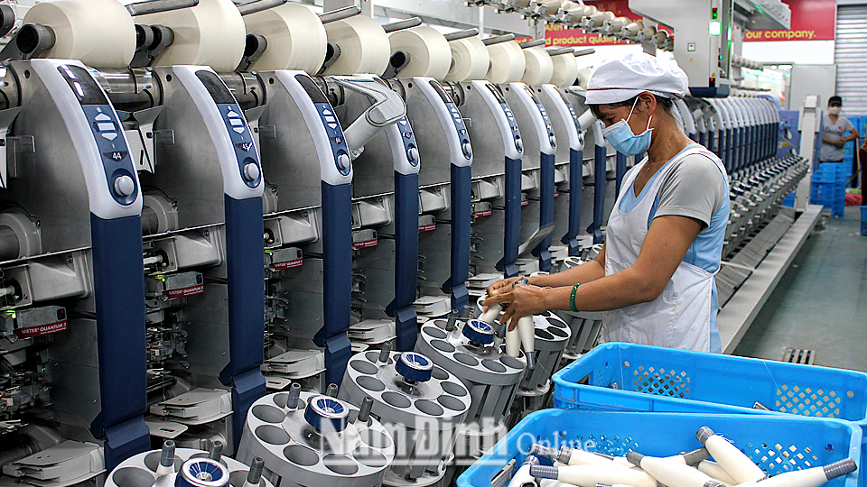 Sản xuất nguyên, phụ liệu ngành dệt may tại Công ty trách nhiệm hữu hạn Yulun, Khu công nghiệp Bảo Minh (Vụ Bản).