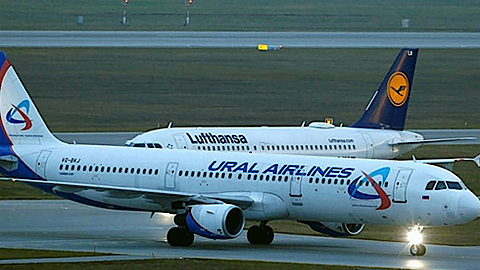 Một chiếc máy bay của hãng Ural Airlines. (Ảnh: Reuters