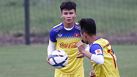 Nguyễn Quang Hải được bầu làm Đội trưởng U23 Việt Nam. Ảnh: VFF 