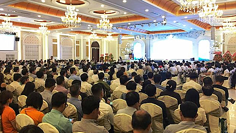 Buổi gặp gỡ, đối thoại với hơn 500 doanh nghiệp trong nước đang hoạt động trên địa bàn tỉnh Đồng Nai.