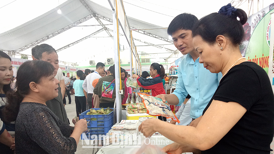 Việc thành lập Hiệp hội Nông sản sạch tỉnh Nam Định đã góp phần tiêu thụ, quảng bá các nông sản, thực phẩm có chất lượng cao của tỉnh.
