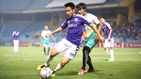 Hà Nội FC chịu thua Yangon United với tỷ số 0-1. Ảnh: AFC