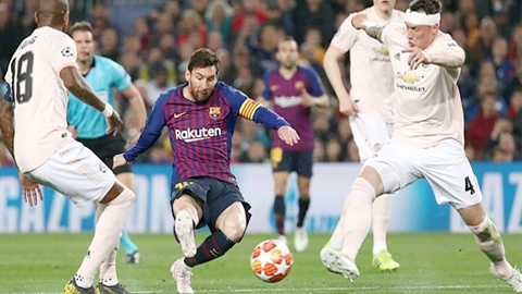 Messi lập công đem về chiến thắng cho đội nhà. Ảnh: Dailymail.