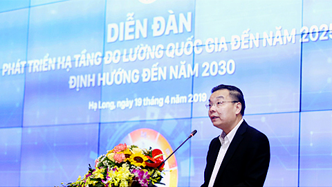 Bộ trưởng Bộ Khoa học và Công nghệ Chu Ngọc Anh cho biết nhiều giải pháp sẽ được thực hiện đồng bộ để phát triển hạ tầng đo lường tại Việt Nam.