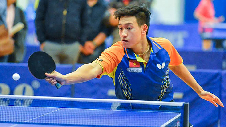 Nguyễn Anh Tú (Hà Nội) - một trong những tay vợt được giới chuyên môn đặt nhiều kỳ vọng.