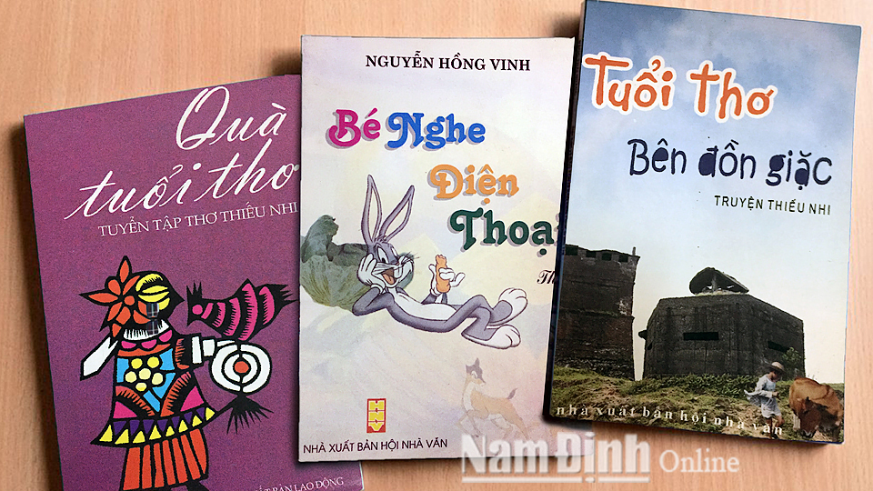 Một số đầu sách về đề tài thiếu nhi của các tác giả Nam Định.