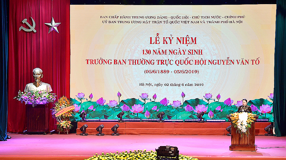 Lễ kỷ niệm 130 năm Ngày sinh Cụ Nguyễn Văn Tố. 