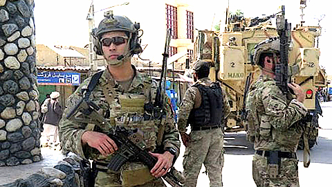 Mỹ và Taliban đang nỗ lực xây dựng thỏa thuận về việc rút binh sĩ Mỹ ra khỏi Afghanistan. Ảnh: Internet