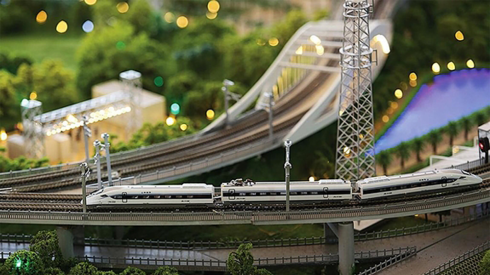Mạng lưới đường sắt cao tốc tương lai sẽ giúp Thái Lan tăng khả năng kết nối với các nước láng giềng. Ảnh: Bangkok Post
