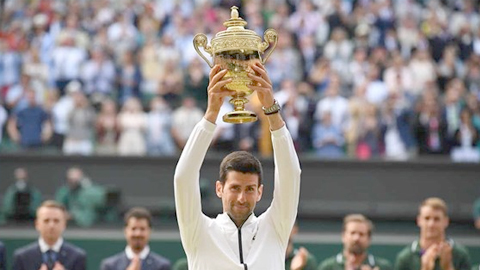 Djokovic vô địch Wimbledon 2019