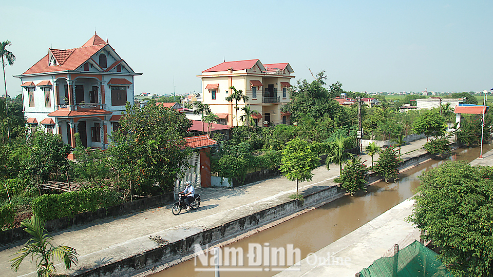Nông thôn mới xã Xuân Phú.