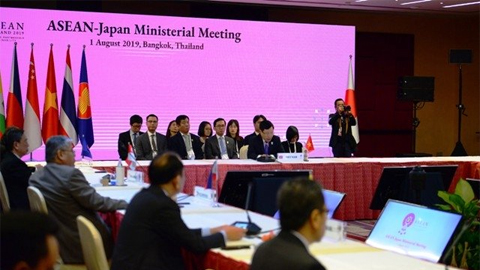 Phó Thủ tướng Phạm Bình Minh đồng chủ trì Hội nghị Bộ trưởng Ngoại giao ASEAN-Nhật Bản.