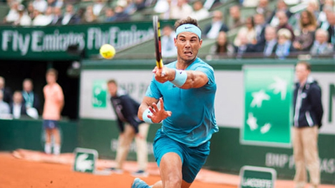  Rafael Nadal có một chiến thắng khá dễ dàng trước Guido Pella. Ảnh: Getty Images.