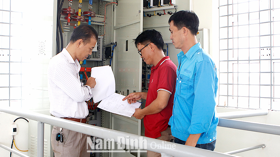 Công ty Cổ phần Cấp nước Nam Định là đơn vị tiêu biểu thực hiện nghiêm chính sách Bảo hiểm xã hội cho người lao động.