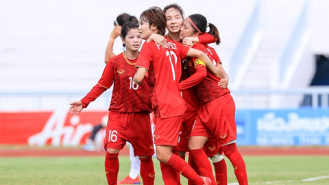 Các cô gái Việt Nam sẽ đối đầu với tuyển nữ chủ nhà Thái-lan ở trận chung kết.