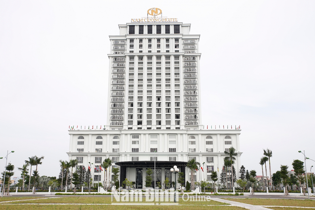 Khách sạn Nam Cường đạt tiêu chuẩn 4 sao đầu tiên tại Nam Định.