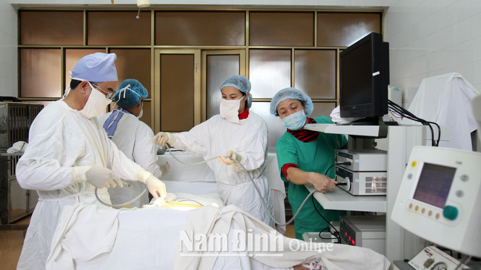 Bệnh viện Đa khoa huyện Hải Hậu nâng cao chất lượng khám, chữa bệnh cho người có thẻ Bảo hiểm y tế.