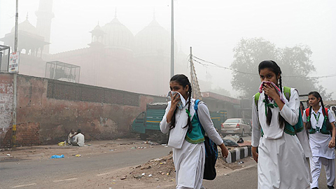 Tình trạng ô nhiễm tại Ấn Độ ngày càng nghiêm trọng. Ảnh: Vox