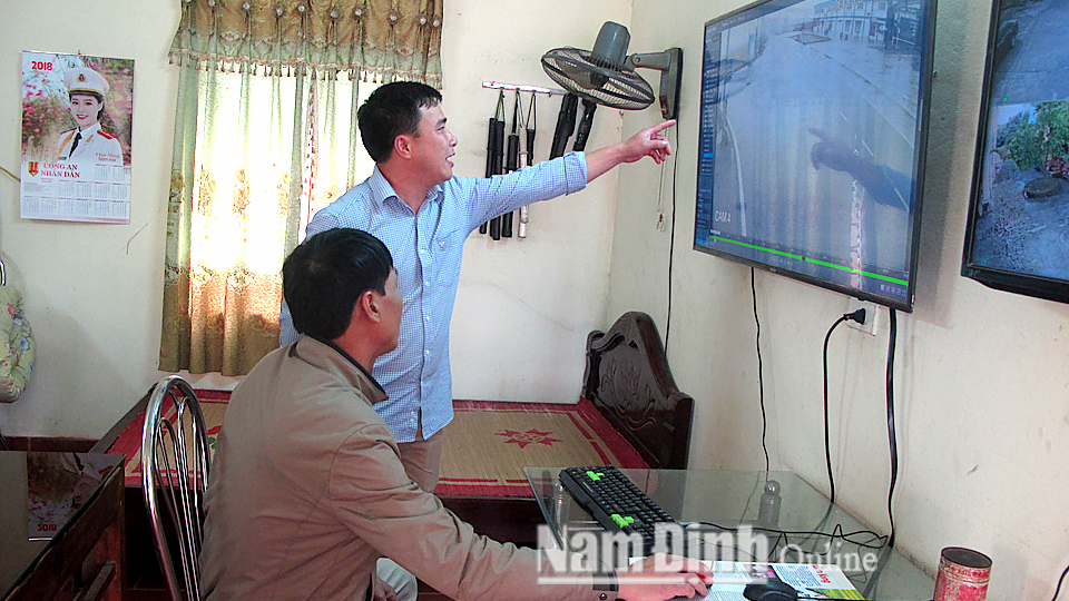 Ứng dụng công nghệ thông tin trong quản lý an ninh trật tự khu dân cư tại xã Nghĩa Minh (Nghĩa Hưng).