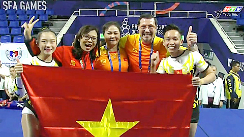 Aerobic Việt Nam Việt Nam xuất sắc giành 3 tấm huy chương vàng trong ngày 9-12.