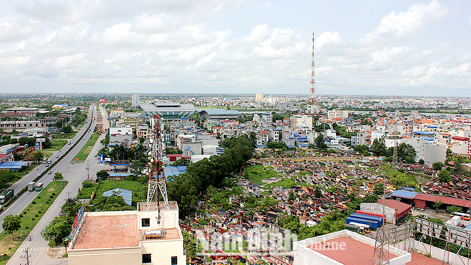 Một góc thành phố Nam Định.