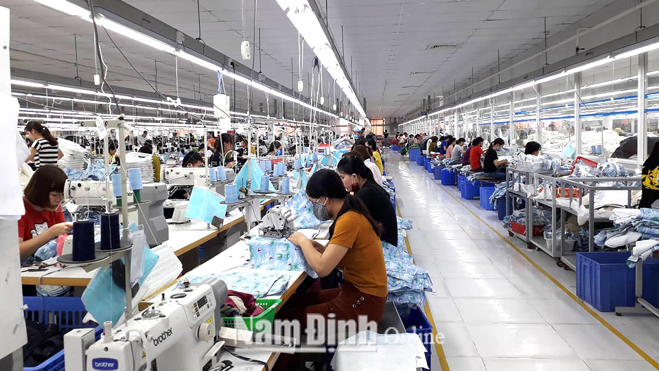 Một xưởng sản xuất của Công ty Trách nhiệm hữu hạn Padmac Việt Nam.