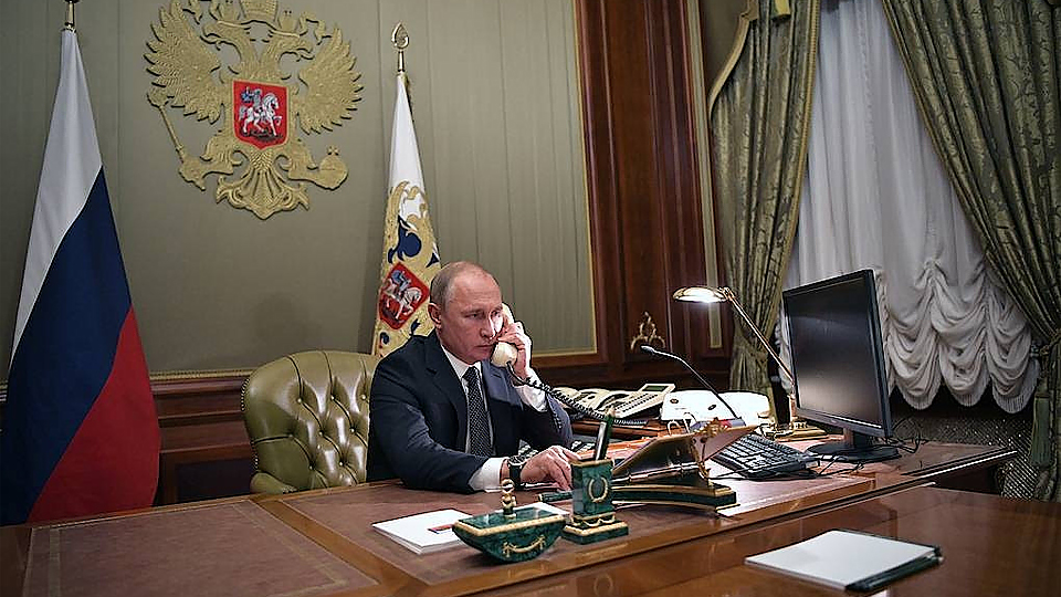 Tổng thống Nga Vladimir Putin. (Ảnh: Cơ quan báo chí Điện Kremlin)