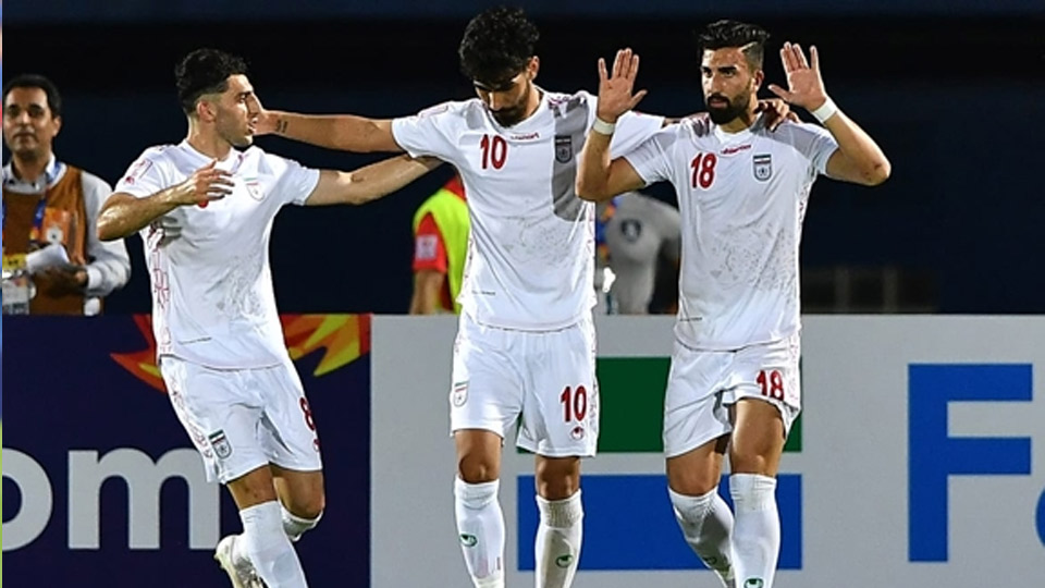 U23 Iran chấp nhận trận thua 1-2 trước U23 Hàn Quốc. Ảnh: AFC