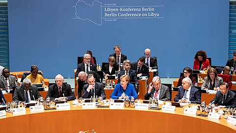 Các nhà lãnh đạo dự hội nghị quốc tế về Libya tại Berlin (Đức).