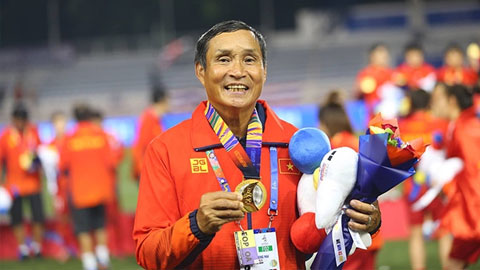 Thầy Chung là người gắn liền với nhiều thành công ấn tượng của bóng đá nữ Việt Nam.