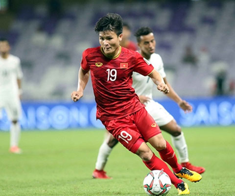 Tiền vệ Quang Hải, ứng cử viên hàng đầu cho danh hiệu Quả bóng vàng 2019.