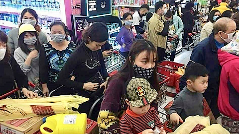 Sức mua hàng hóa đang tăng nhanh tại các siêu thị ở Hải Phòng.