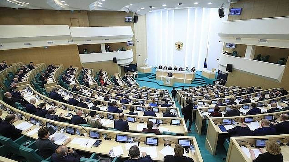 Phiên họp của Hội đồng Liên bang Nga. (Ảnh: TASS)