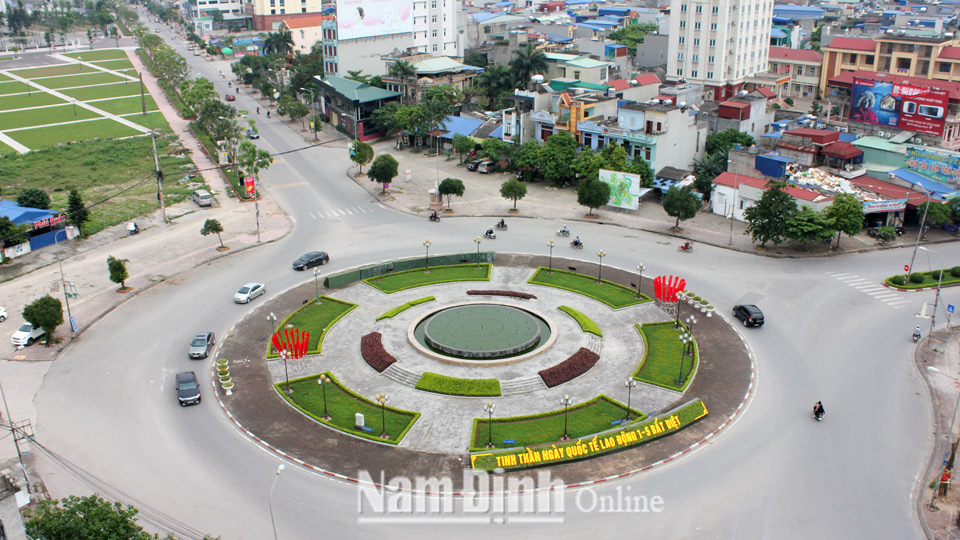 Khu vực đài phun nước Đông A, phường Cửa Bắc (thành phố Nam Định) vừa được UBND tỉnh phê duyệt điều chỉnh cục bộ quy hoạch phân khu.