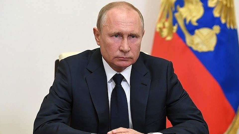 Tổng thống Nga Vladimir Putin (Ảnh: Kremlin)