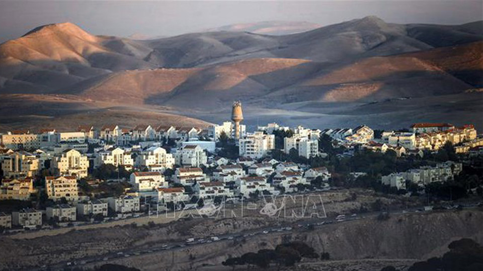 Khu định cư Maale Adumim của Israel ở Đông Jerusalem.  Ảnh: AFP/ TTXVN