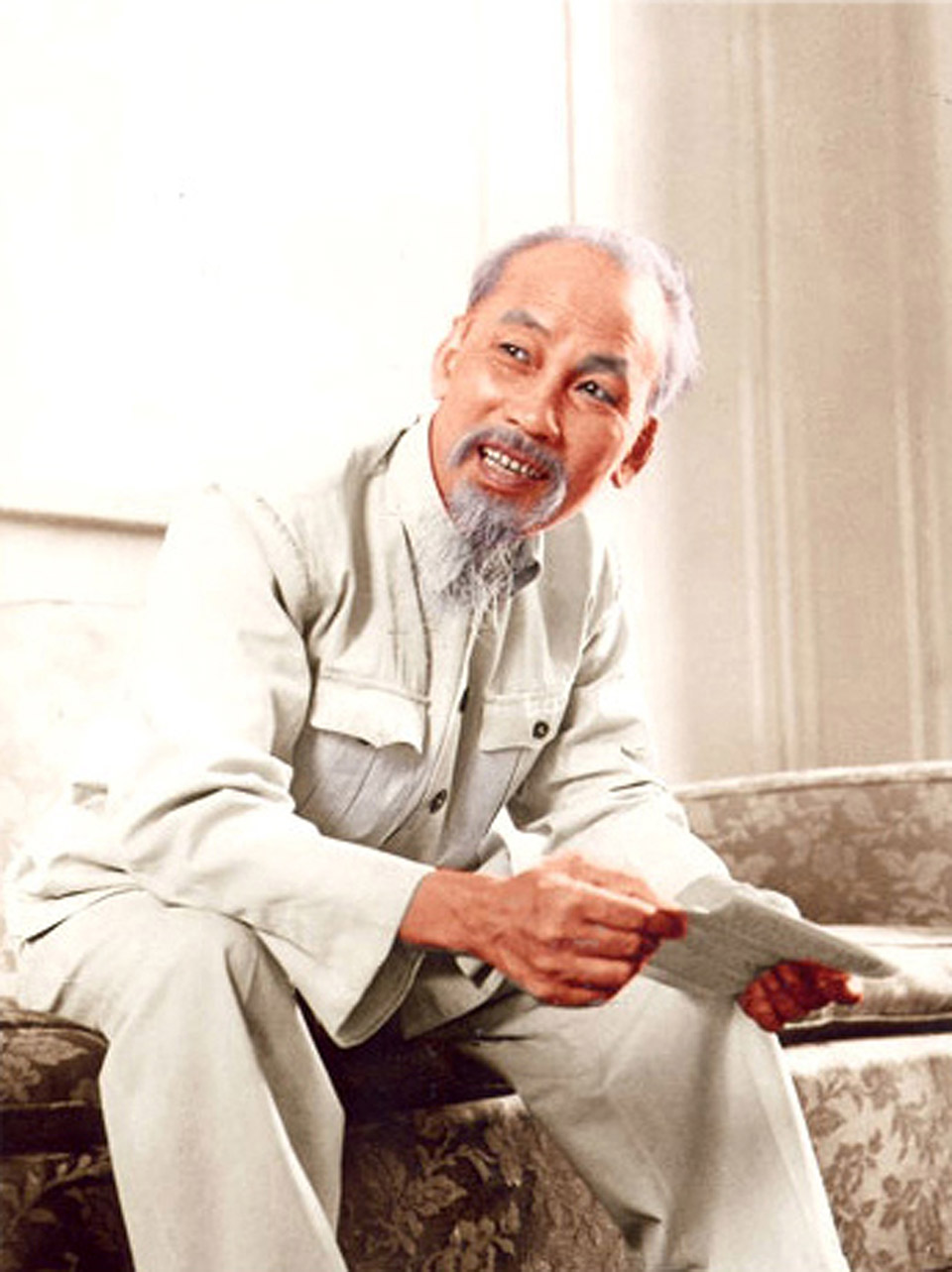 Chủ tịch Hồ Chí Minh, Người sáng lập nền Báo chí Cách mạng Việt Nam. Ảnh/ Internet