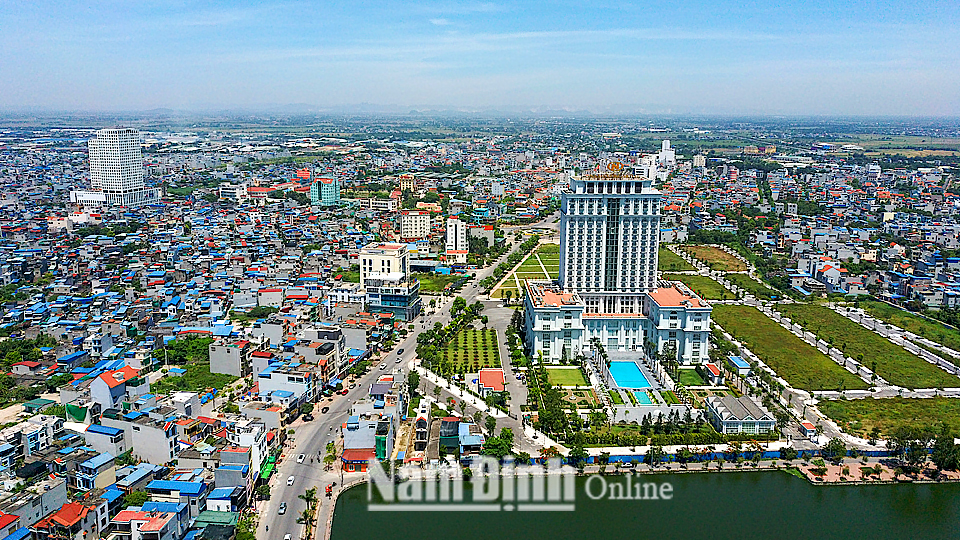 Một góc thành phố Nam Định hôm nay. Ảnh: Viết Dư