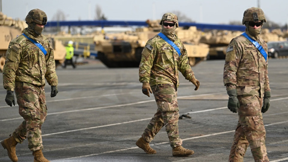 Lính Mỹ đóng tại cảng Bremerhaven của Đức.  Ảnh: Getty Images