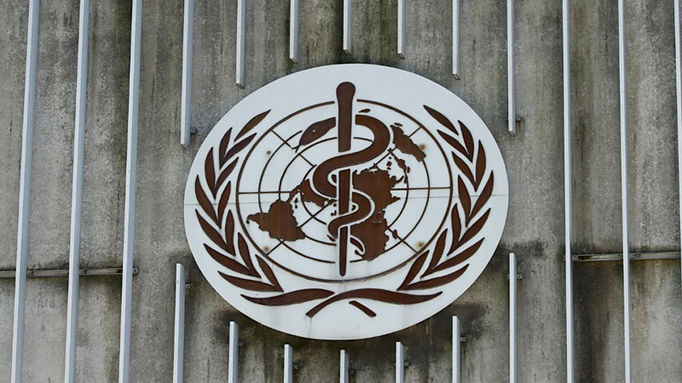 Biểu tượng của WHO tại Geneva, Thụy Sĩ. (Ảnh: Reuters)