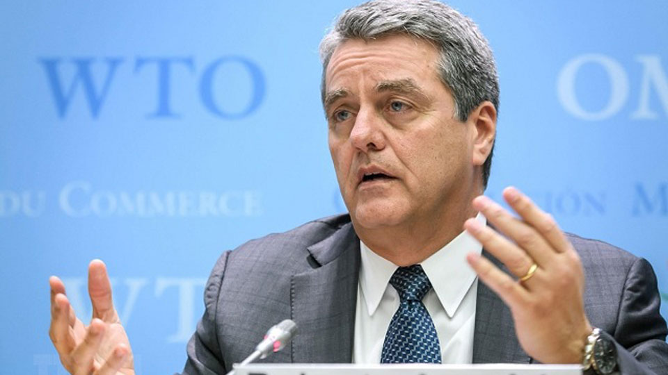 WTO đang lựa chọn ứng cử viên thay thế cựu Tổng giám đốc R.A-dê-vê-đô sau khi ông này từ chức.  Ảnh: AFP/TTXVN