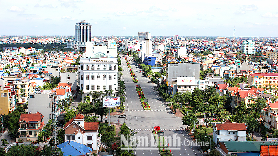 Thành phố Nam Định hôm nay.