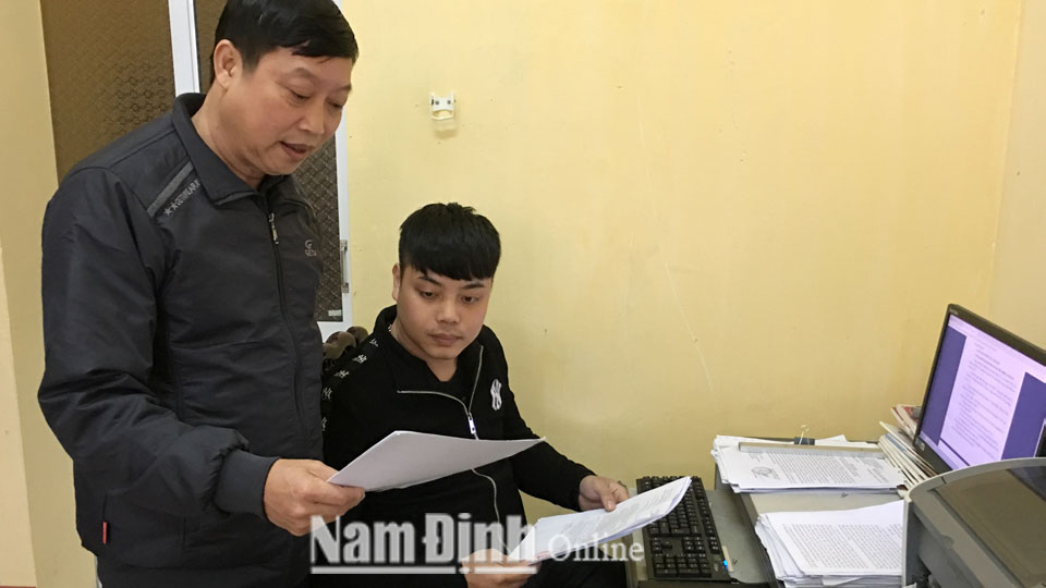 Ủy ban Kiểm tra Đảng ủy thị trấn Yên Định (Hải Hậu) xây dựng kế hoạch kiểm tra, giám sát những tháng cuối năm 2020.